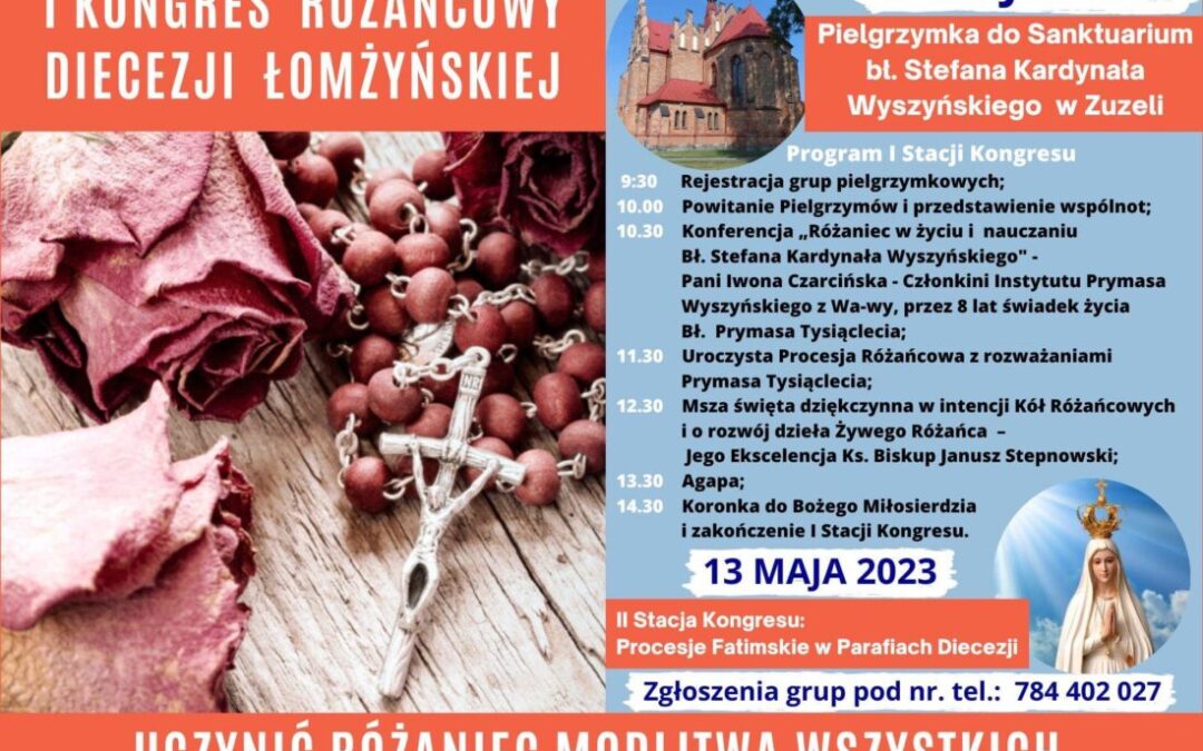 I KONGRES RÓŻAŃCOWY DIECEZJI ŁOMŻYŃSKIEJ