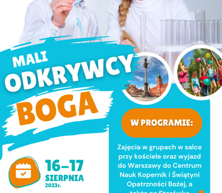 PÓŁKOLONIE  16-17.08.2023