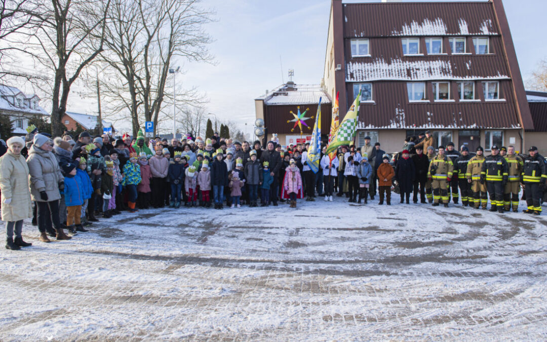 Orszak Trzech Króli ulicami Czyżewa 06.01.2024r