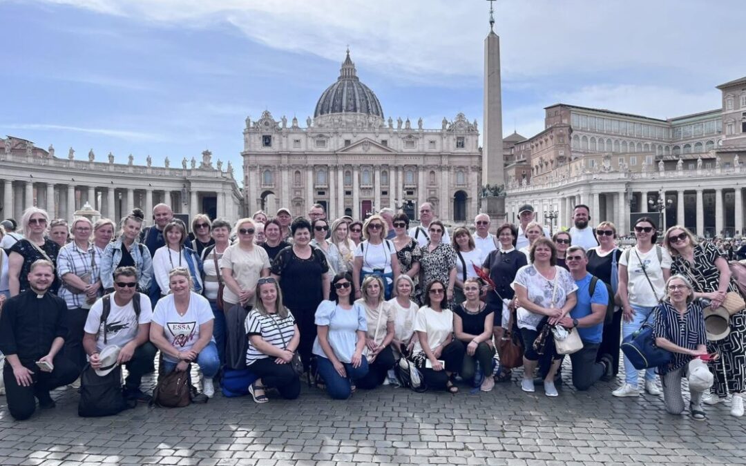 Pielgrzymka do Włoch organizowana przez parafię św. Ap. Piotra i Pawła w Czyżewie i parafię Ducha Świetego w Kadzidle